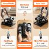 image:imageUnder Desk Elliptical UltraSilent Elliptical Machine for Home Magnetic Control Leg Exerciseramp12 Speeds Electric Elliptical for Seniors100 PreAssembled Mini Elliptical Exercise Equipment for homeBlack Silver