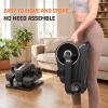 image:imageUnder Desk Elliptical UltraSilent Elliptical Machine for Home Magnetic Control Leg Exerciseramp12 Speeds Electric Elliptical for Seniors100 PreAssembled Mini Elliptical Exercise Equipment for homeBlack Silver