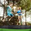 image:imageANCHEER 96 144 168 Trampoline With Net  Outdoor With Ladder for Kids Adults ASTM Approval AntiRust Coating Enclosure Fast Assembly