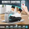 image:imageANCHEER Under Desk Elliptical Machine  Quiet Pedal Exerciser for Seniors Office amp Home LowImpact Seated Leg Workout Equipment Smart LCD Display Remote ControlGray