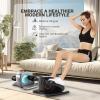image:imageANCHEER Under Desk Elliptical Machine  Quiet Pedal Exerciser for Seniors Office amp Home LowImpact Seated Leg Workout Equipment Smart LCD Display Remote ControlGray