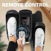 image:imageANCHEER Under Desk Elliptical Machine Electric Seated Pedal Exerciser Mini Elliptical Machines LCD Display Monitor Portable Quiet Elliptical Machine Leg Exerciser for HomeTraining Black