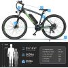 image:imageANCHEER Electric Bike for Adults Peak 750W Ebike 3 Hours Fast Charge 60 Miles Electric Bicycle with 48V499Wh Battery 275 Hummmer Electric Mountain Bike with LCD Display 2124 Speed  Peak 750W Ebike 3 Hours Fast Charge 60 Miles Electric Bicycle 48V499Wh Battery48v104ah Army Green Hummer