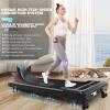 image:imageANCHEER Treadmill with 1215 Incline Folding Walking Pad with Handle Bar 320450lb Capacity Under Desk Foldable 35HP Treadmills for HomeOfficeGymInstallationFreeSilver