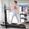 image:imageANCHEER Treadmill with Desk Workstationamp Adjustable Height 8 in 1 Folding Treadmill with 12 Incline35HP Walking Pad for Home 450lbs Weight CapacityUltraQuiet3 Type ControlInstallationFreeClassic white