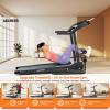 image:imageMultifunctional Folding Treadmill with SitUp amp Incline 35 HP Portable Running Treadmills for Home 350 LBS Weight Capacity Smart LCD Display with Heart Rate Monitor amp Body Fat MeasurementDark Black
