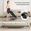 image:imageANCHEER Walking Pads 2 in 1 Under Desk Treadmill 25HP Compact Running Machine with Remote Control 300lbs Weight Capacity for HomeGymOfficeUltraQuiet InstallationFreeBright Gray