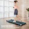 image:imageANCHEER Walking Pads 2 in 1 Under Desk Treadmill 25HP Compact Running Machine with Remote Control 300lbs Weight Capacity for HomeGymOfficeUltraQuiet InstallationFreeBright Gray