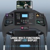 image:imageANCHEER Folding Treadmill with 35HP Motor 3Level Incline for Home  350 lb Capacity Smart LCD Display Portable Folding Design Quiet Motor for Walking amp RunningBlack