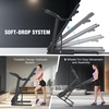 image:imageANCHEER Folding Treadmill with 35HP Motor 3Level Incline for Home  350 lb Capacity Smart LCD Display Portable Folding Design Quiet Motor for Walking amp RunningBlack