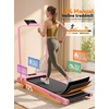 image:imageANCHEER Walking Pad Treadmill with 12 Incline 30HP Foldable Treadmill with Handle Bar 16 Wide Belt 320 LBS Capacity Portable Quiet Compact Treadmills for HomeOfficeBlackPink