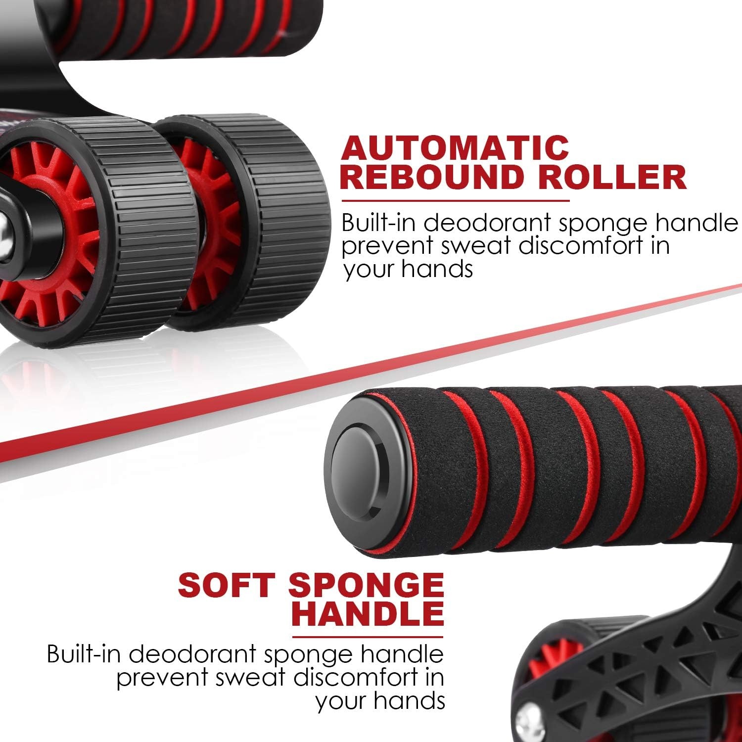 image:imageANCHEER AB Roller for ABS WorkoutAb Roller Wheel Exercise Equipment for Core WorkoutAb Workout Equipment for Abdominal ExercisePerfect Home Gym Equipment for Men Women Abdominal Exercise