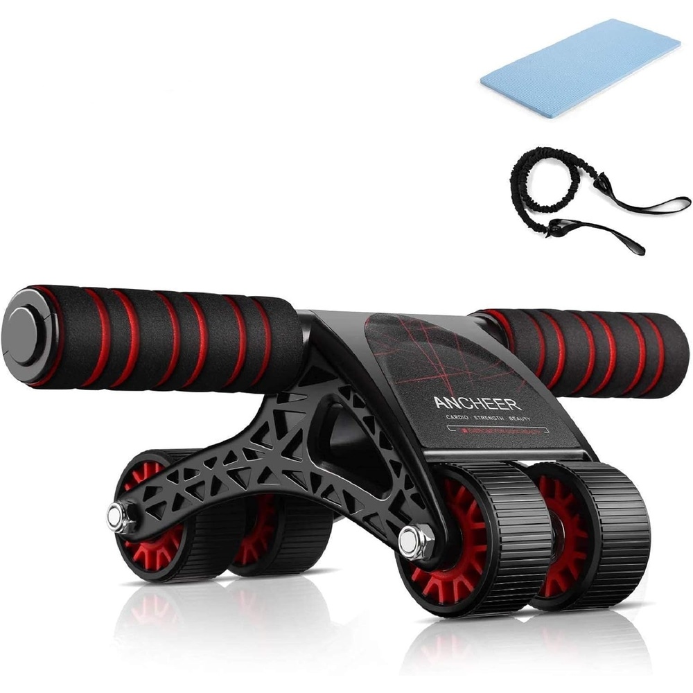 image:imageANCHEER AB Roller for ABS WorkoutAb Roller Wheel Exercise Equipment for Core WorkoutAb Workout Equipment for Abdominal ExercisePerfect Home Gym Equipment for Men Women Abdominal Exercise