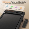 image:imageANCHEER Walking Pad with Incline  Under Desk Treadmill with Handle BarCarbon Black