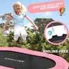image:imageANCHEER Trampoline for Kids Toddler Trampoline Indoor Sports and Outdoor Games 56 Kids Rebounder 220LBS Capacity with Adjustable Safety Handrail Foldable Jumper for Boys and GirlsPinkBlack